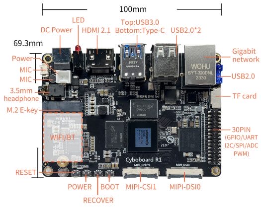 Youyeetoo R1: RK3588S SBC with NFC and M.2 Sockets at an Affordable Price