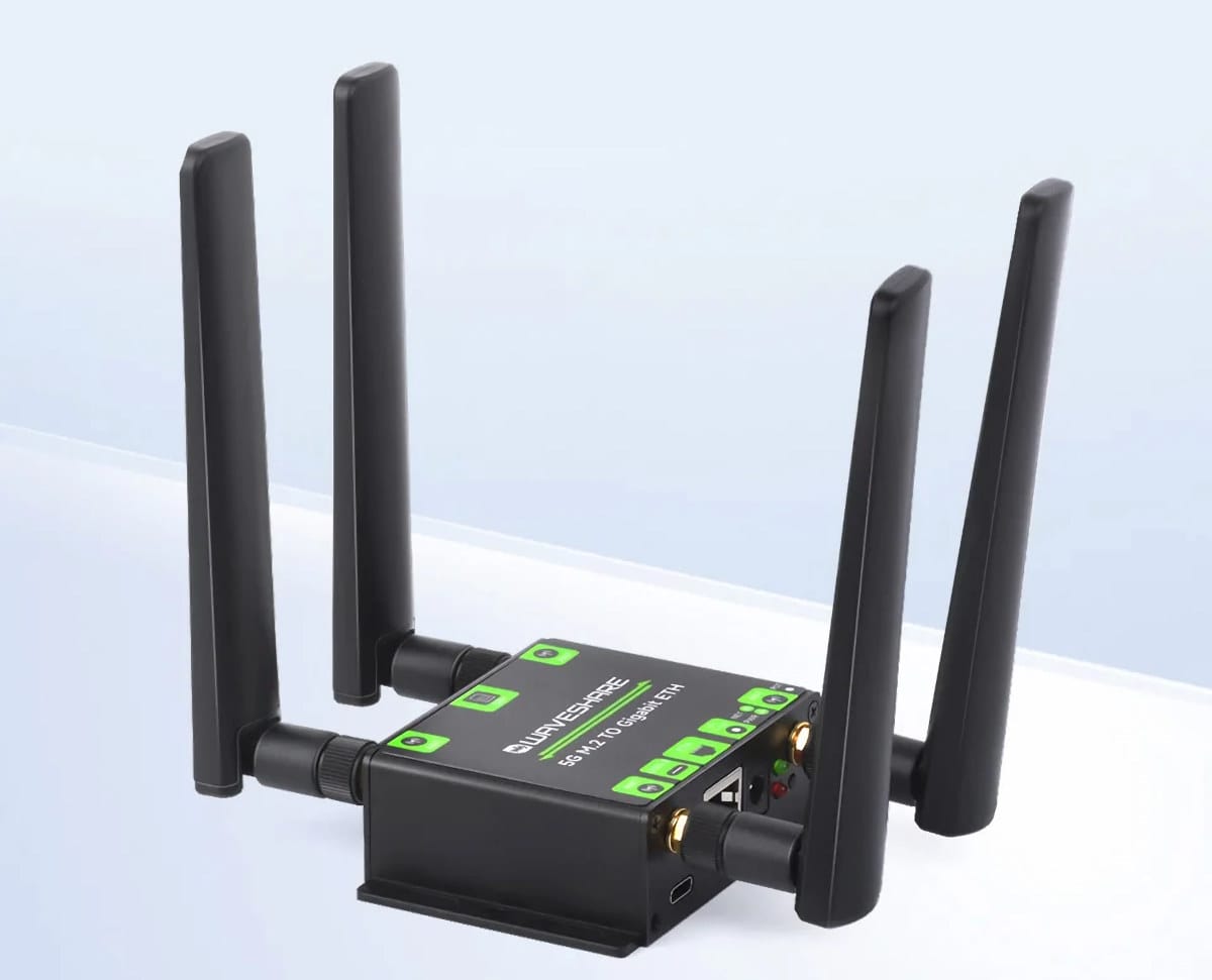 5G M.2 to Ethernet and USB Converter by Waveshare Released