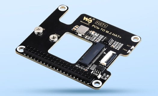 Affordable Waveshare PCIe to M.2 Adapter for Raspberry Pi 5