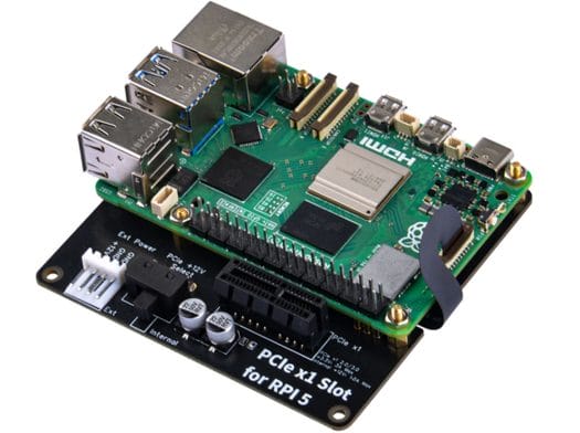 52Pi P02 PCIe Expansion Board for Raspberry Pi 5 with PCIe x1 Slot